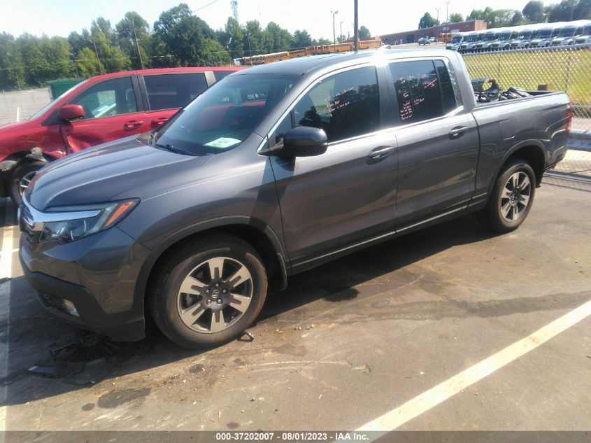 2019 HONDA RIDGELINE RTL-T - 5FPYK2F61KB000170
