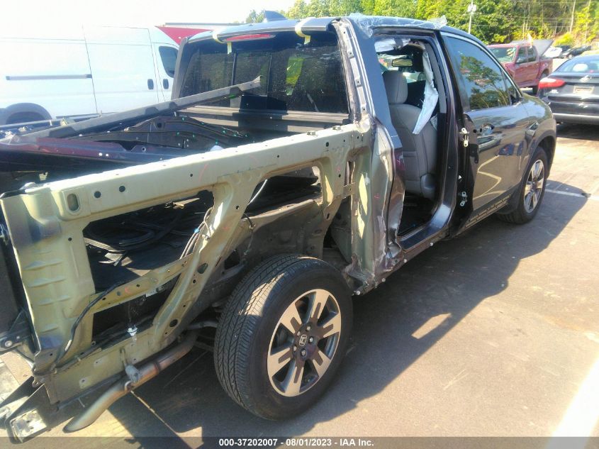 2019 HONDA RIDGELINE RTL-T - 5FPYK2F61KB000170