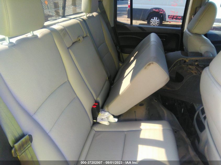 2019 HONDA RIDGELINE RTL-T - 5FPYK2F61KB000170