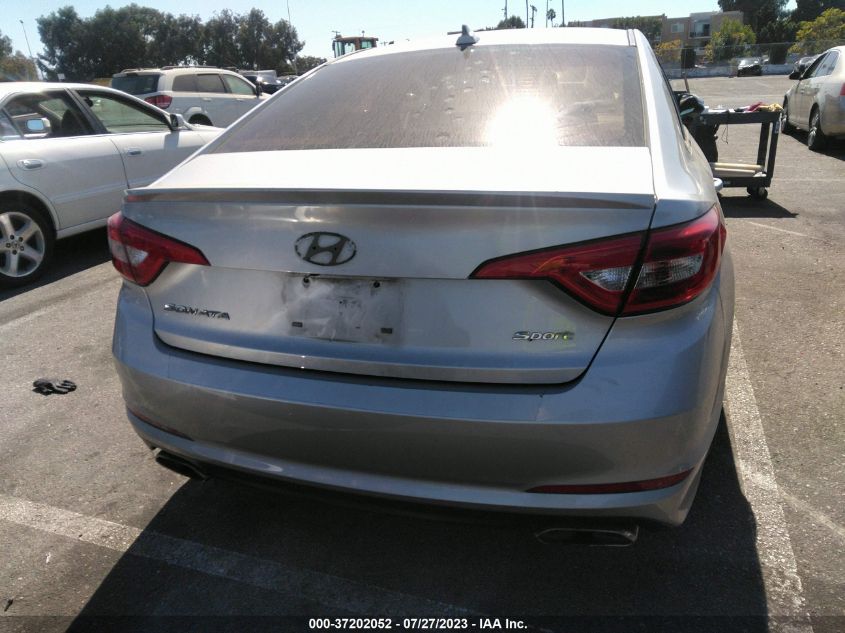 2015 HYUNDAI SONATA 2.4L SPORT - 5NPE34AFXFH105745