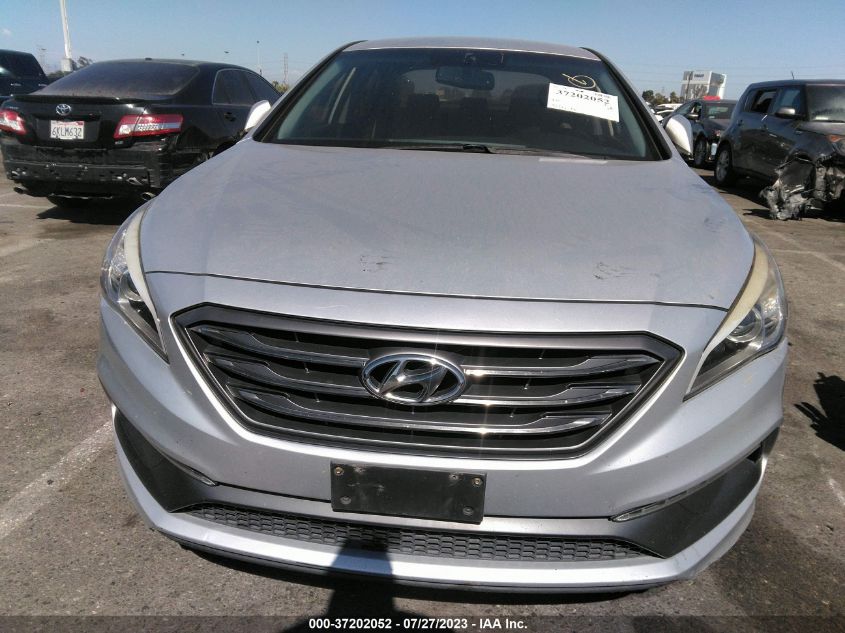 2015 HYUNDAI SONATA 2.4L SPORT - 5NPE34AFXFH105745