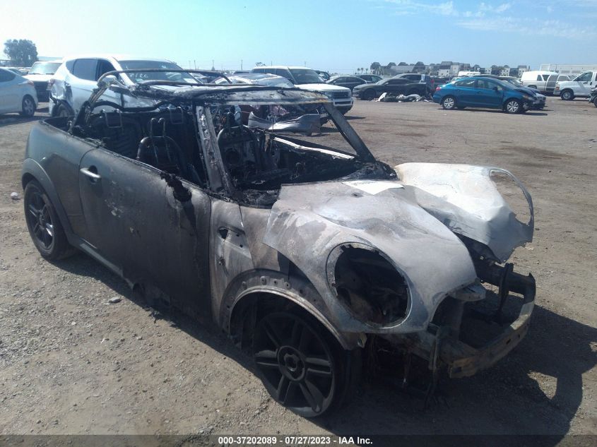 2013 MINI COOPER CONVERTIBLE - WMWZN3C54DT569338