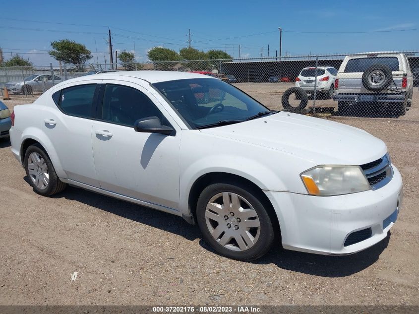 2014 DODGE AVENGER SE - 1C3CDZAB1EN196499