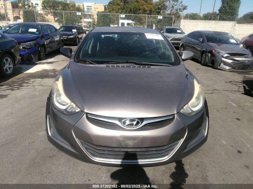 2014 HYUNDAI ELANTRA SE - 5NPDH4AE5EH514710