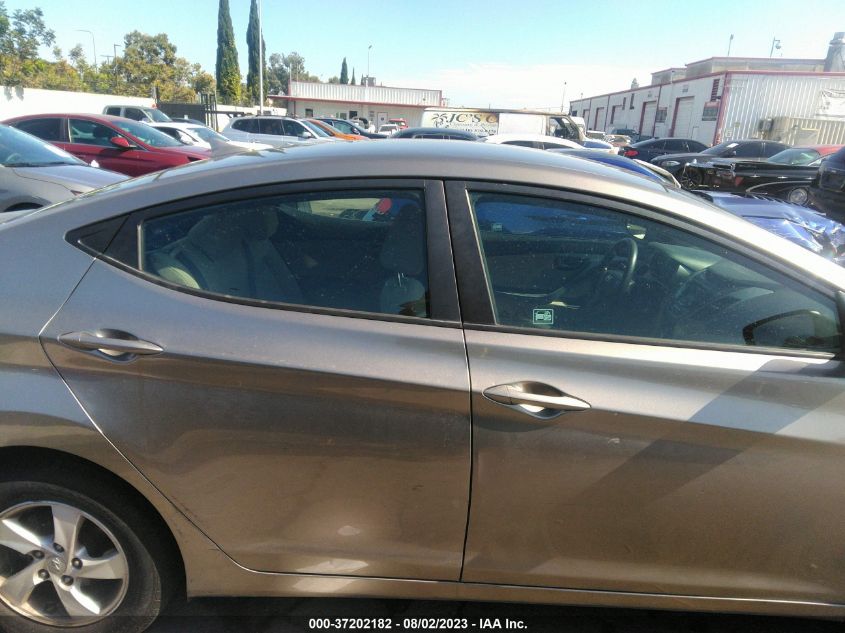 2014 HYUNDAI ELANTRA SE - 5NPDH4AE5EH514710