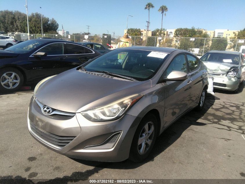 2014 HYUNDAI ELANTRA SE - 5NPDH4AE5EH514710