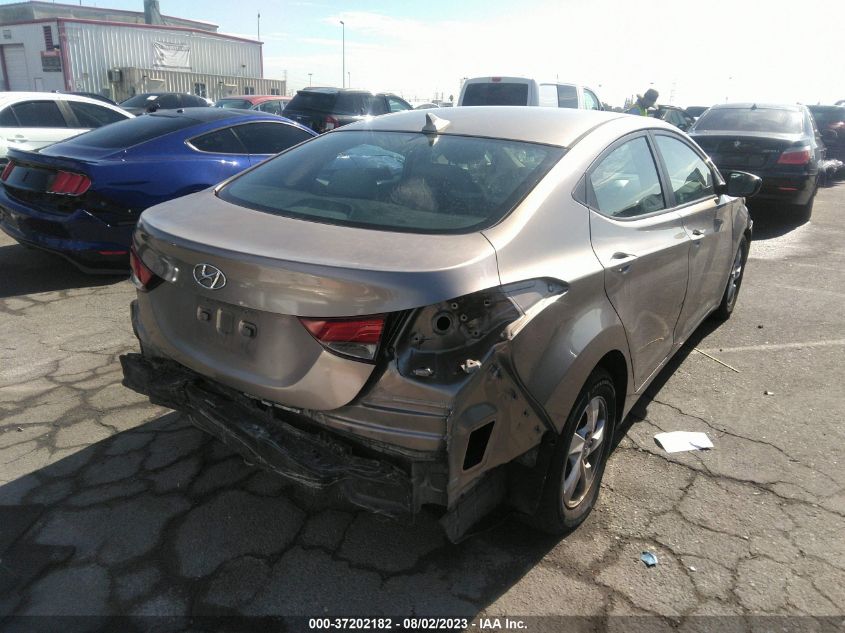 2014 HYUNDAI ELANTRA SE - 5NPDH4AE5EH514710