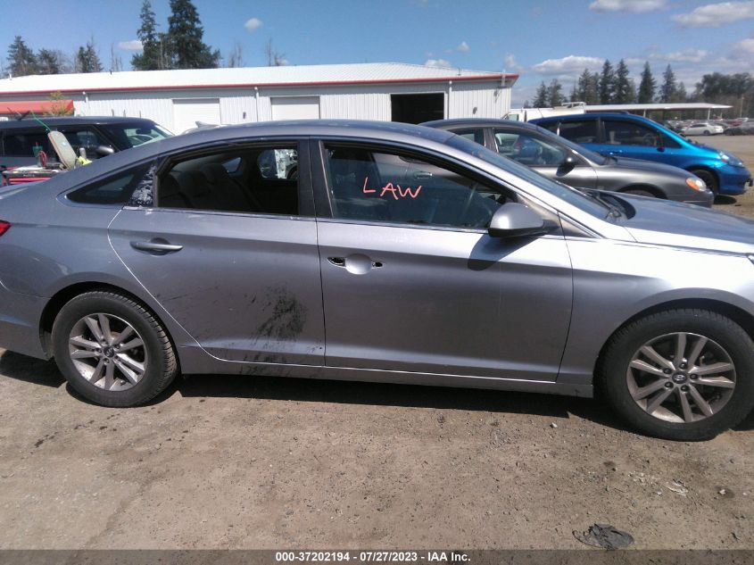 2016 HYUNDAI SONATA 2.4L SE - 5NPE24AF2GH366274