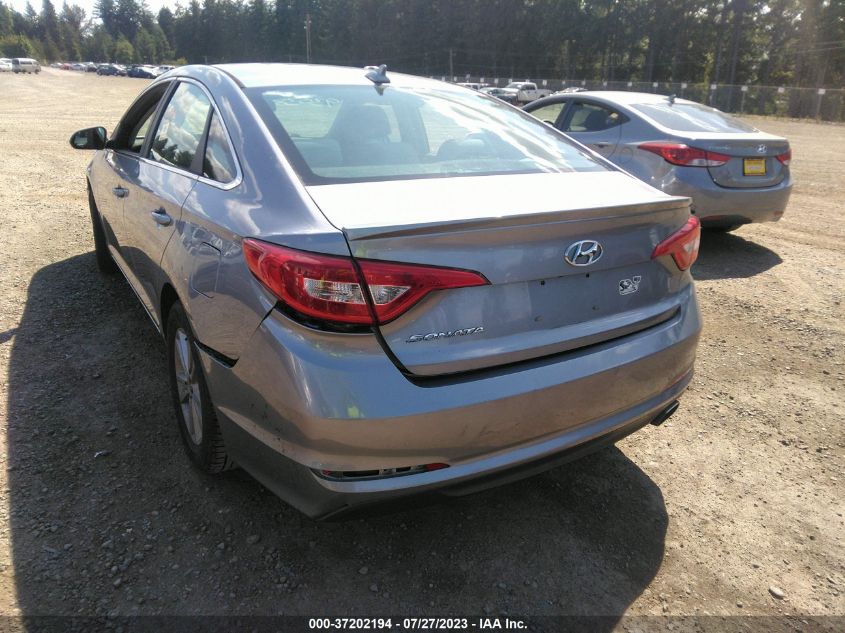 2016 HYUNDAI SONATA 2.4L SE - 5NPE24AF2GH366274