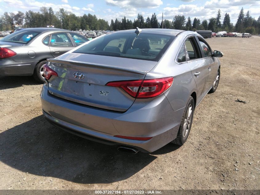 2016 HYUNDAI SONATA 2.4L SE - 5NPE24AF2GH366274