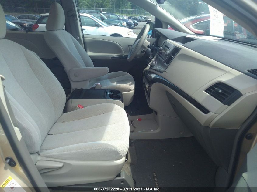 2013 TOYOTA SIENNA LE - 5TDKK3DC6DS371336
