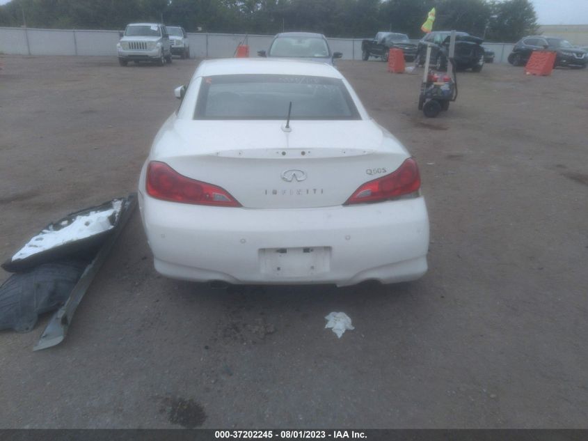 2014 INFINITI Q60 CONVERTIBLE - JN1CV6FE2EM901040
