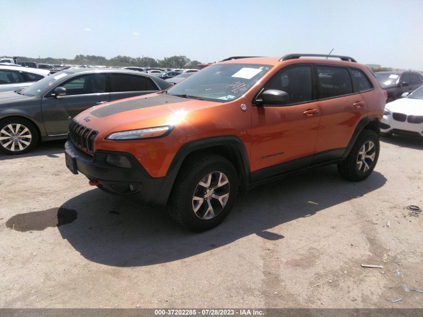 2014 JEEP CHEROKEE TRAILHAWK - 1C4PJMBS5EW256043