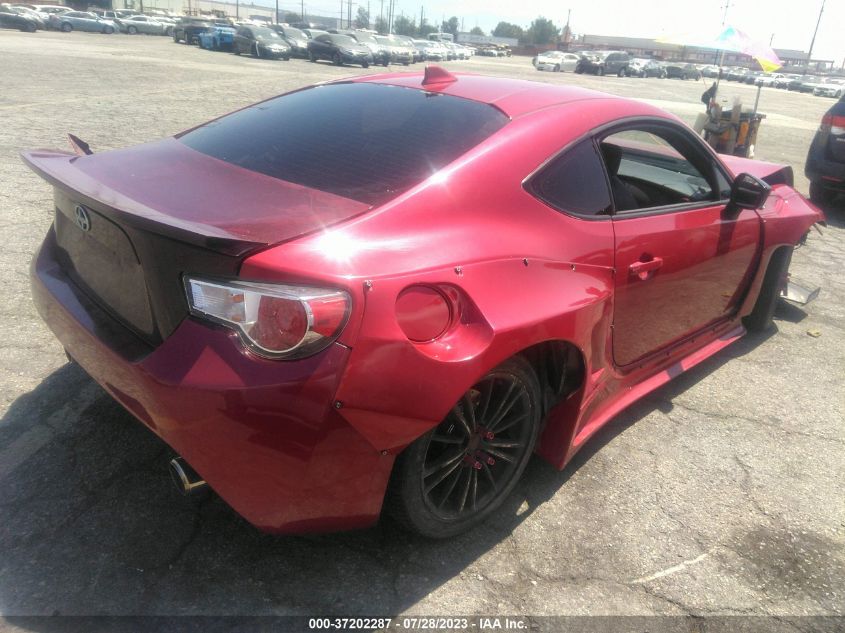 2016 TOYOTA SCION FR-S JF1ZNAA17G9709381