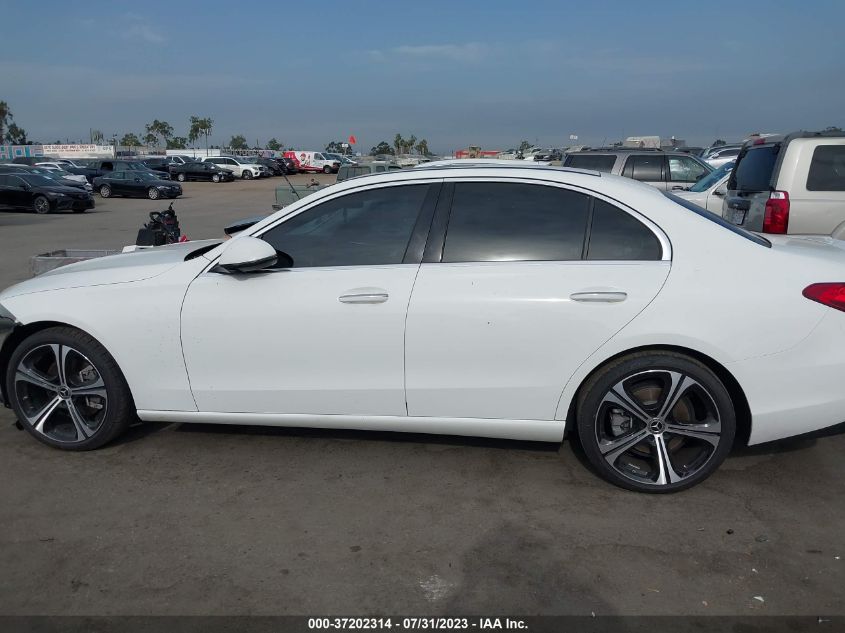 2022 MERCEDES-BENZ C-CLASS C 300 - W1KAF4GB5NR062925