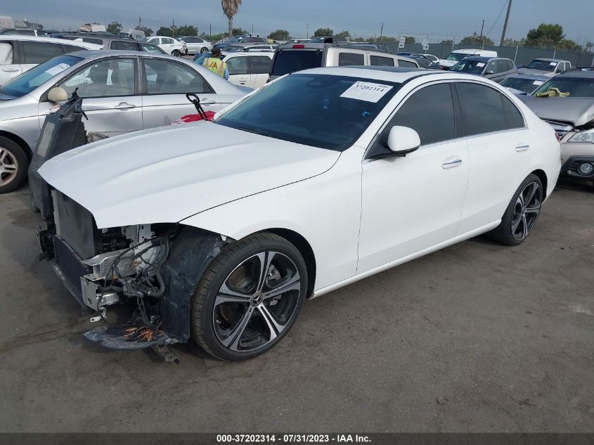 2022 MERCEDES-BENZ C-CLASS C 300 - W1KAF4GB5NR062925