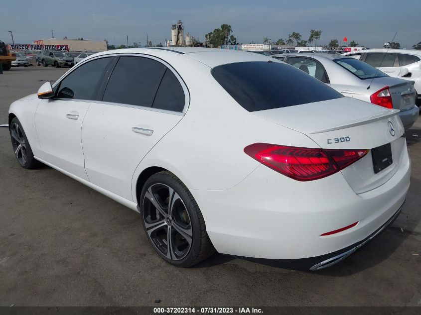 2022 MERCEDES-BENZ C-CLASS C 300 - W1KAF4GB5NR062925