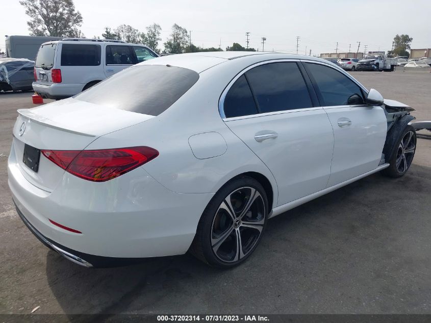 2022 MERCEDES-BENZ C-CLASS C 300 - W1KAF4GB5NR062925