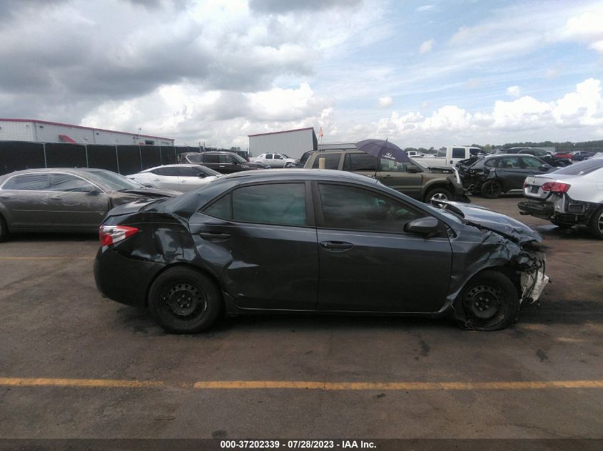 2019 TOYOTA COROLLA L/LE/SE/XLE/XSE - 2T1BURHE5KC164273