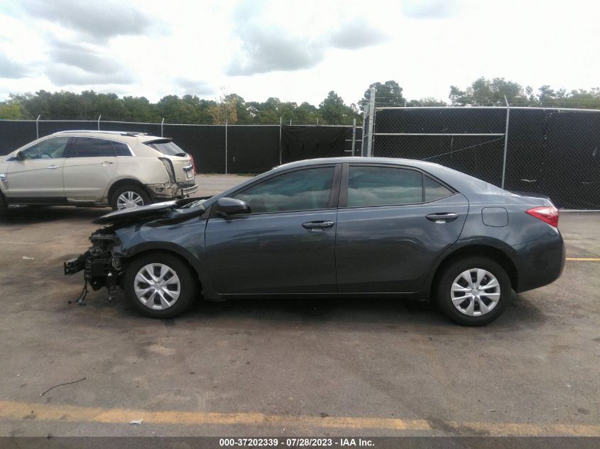 2019 TOYOTA COROLLA L/LE/SE/XLE/XSE - 2T1BURHE5KC164273
