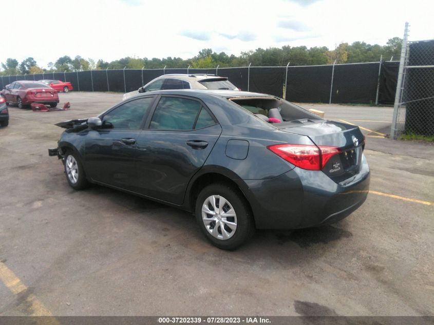 2019 TOYOTA COROLLA L/LE/SE/XLE/XSE - 2T1BURHE5KC164273