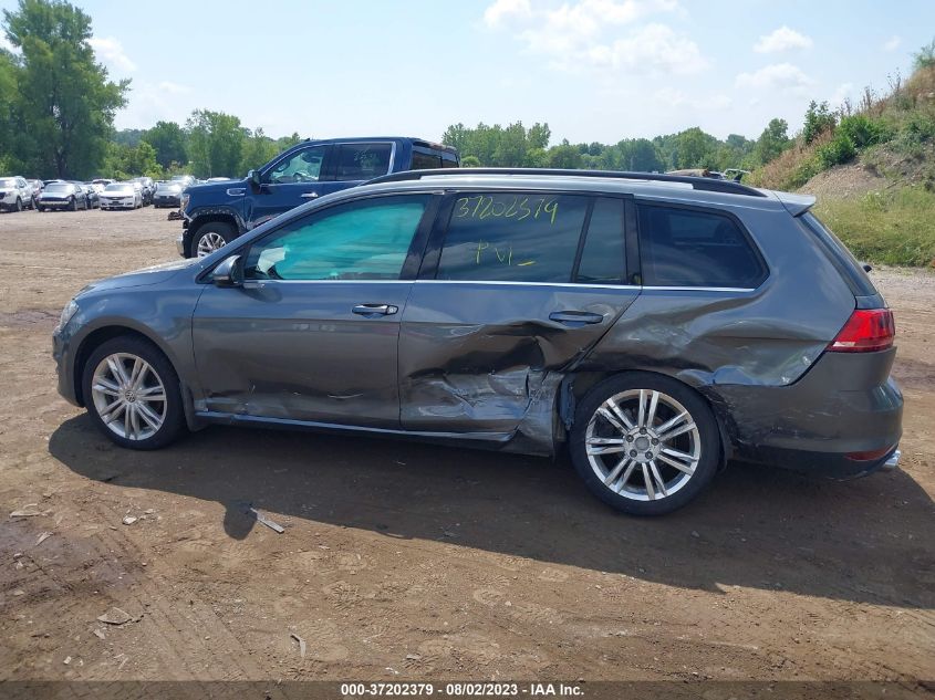 2015 VOLKSWAGEN GOLF SPORTWAGEN TDI SE 3VWCA7AU4FM504140