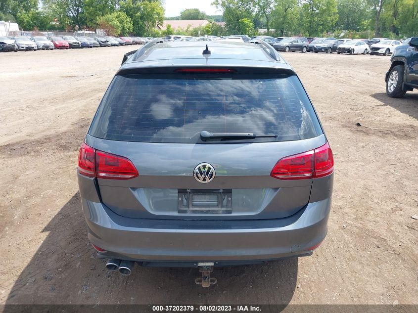 2015 VOLKSWAGEN GOLF SPORTWAGEN TDI SE 3VWCA7AU4FM504140