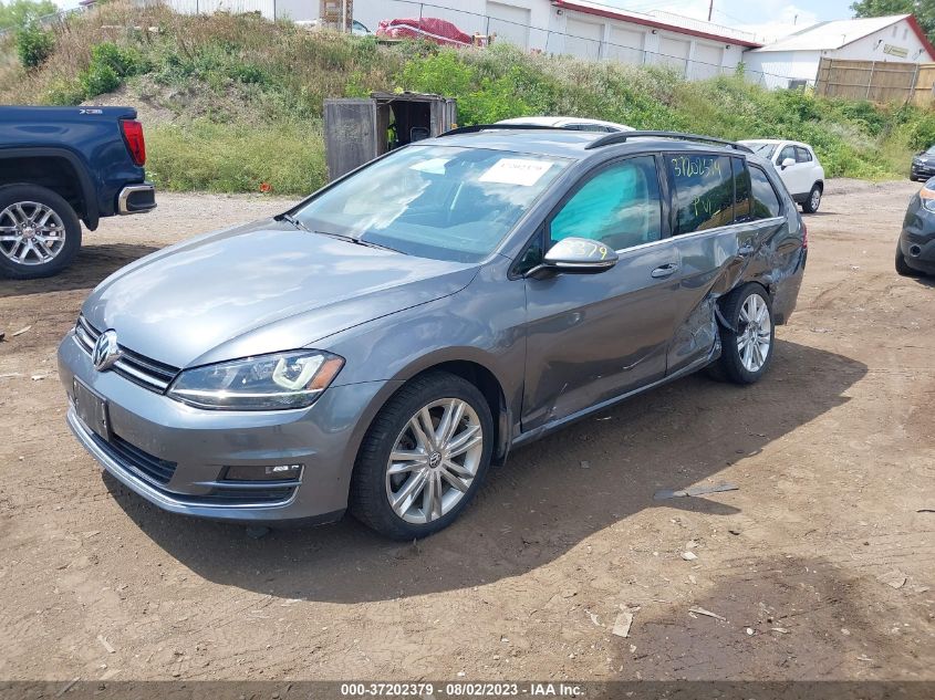 2015 VOLKSWAGEN GOLF SPORTWAGEN TDI SE 3VWCA7AU4FM504140