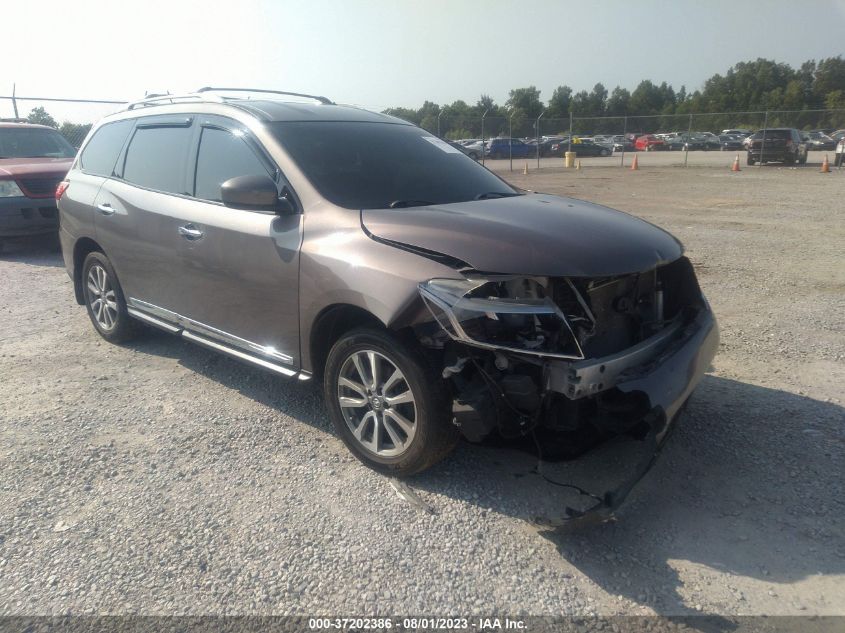2013 NISSAN PATHFINDER S/SV/SL/PLATINUM - 5N1AR2MM2DC605866