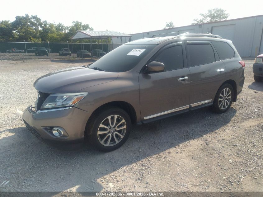 2013 NISSAN PATHFINDER S/SV/SL/PLATINUM - 5N1AR2MM2DC605866