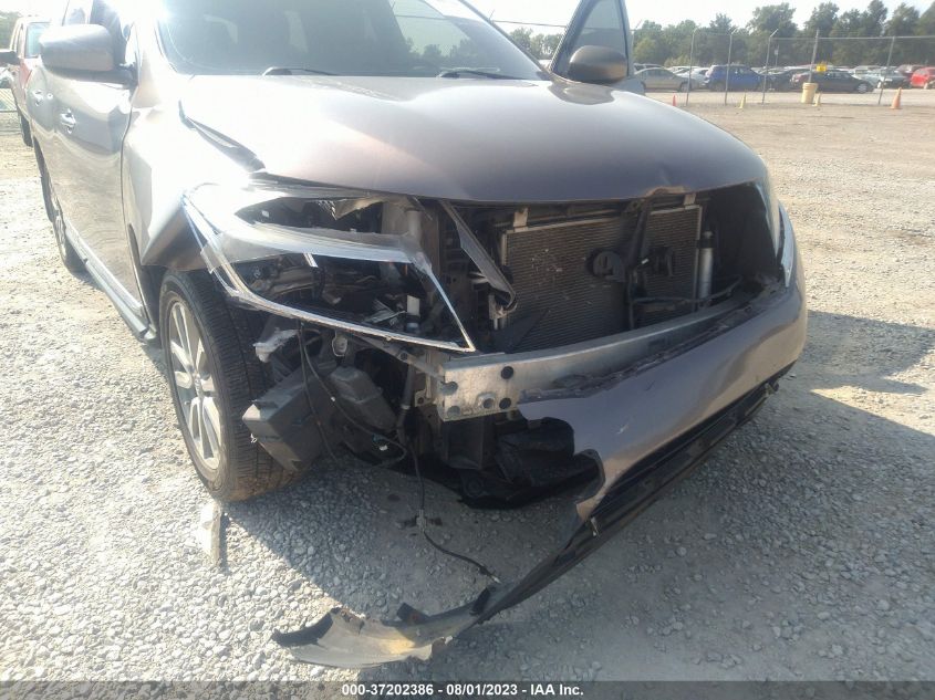 2013 NISSAN PATHFINDER S/SV/SL/PLATINUM - 5N1AR2MM2DC605866