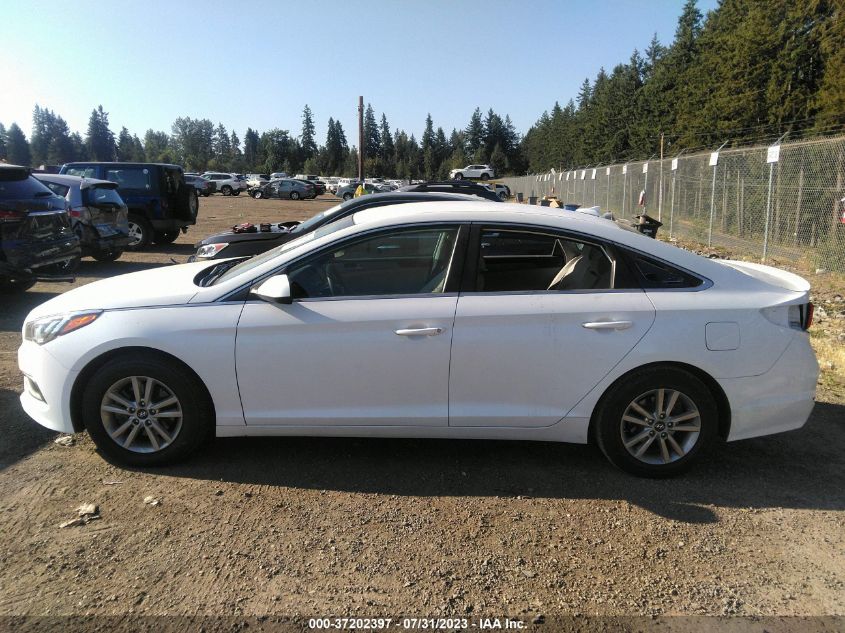 2017 HYUNDAI SONATA 2.4L - 5NPE24AF1HH541843