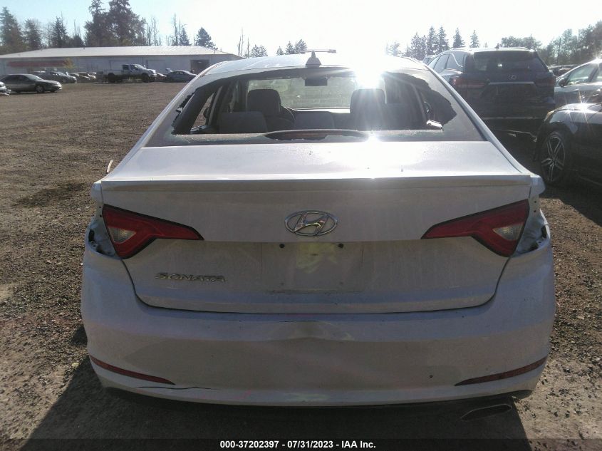 2017 HYUNDAI SONATA 2.4L - 5NPE24AF1HH541843