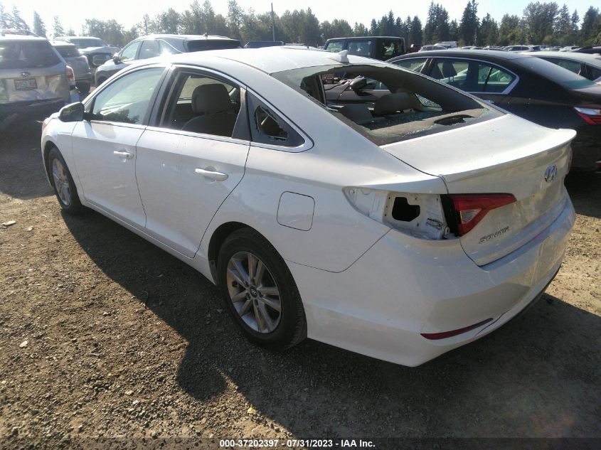 2017 HYUNDAI SONATA 2.4L - 5NPE24AF1HH541843