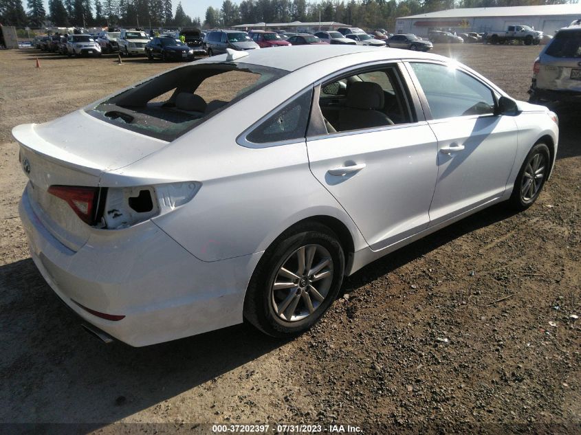 2017 HYUNDAI SONATA 2.4L - 5NPE24AF1HH541843