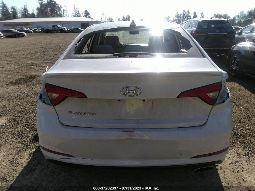 2017 HYUNDAI SONATA 2.4L - 5NPE24AF1HH541843