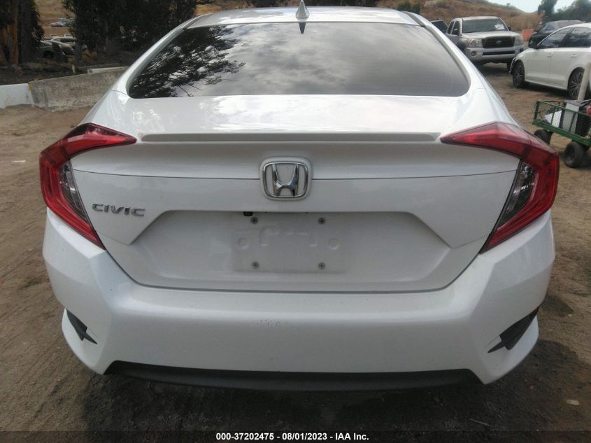 2018 HONDA CIVIC SEDAN EX-T - JHMFC1F36JX014369