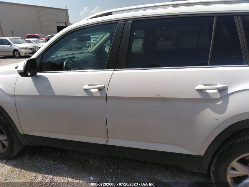 2019 VOLKSWAGEN ATLAS 2.0T S - 1V2AP2CAXKC619205