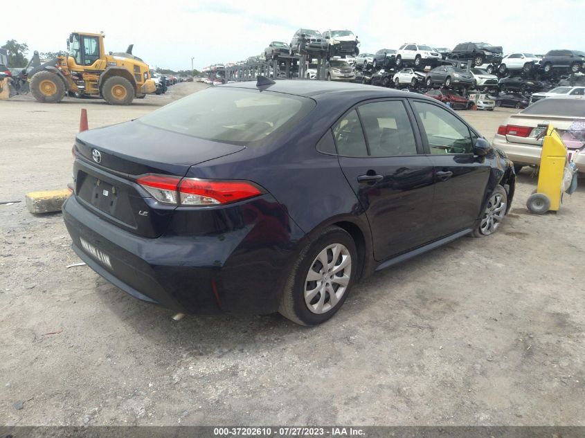 2021 TOYOTA COROLLA LE - JTDEPMAE1MJ182133