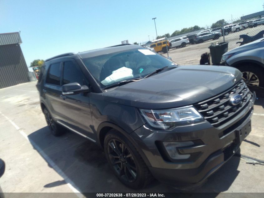 2017 FORD EXPLORER XLT - 1FM5K8DH5HGC54932