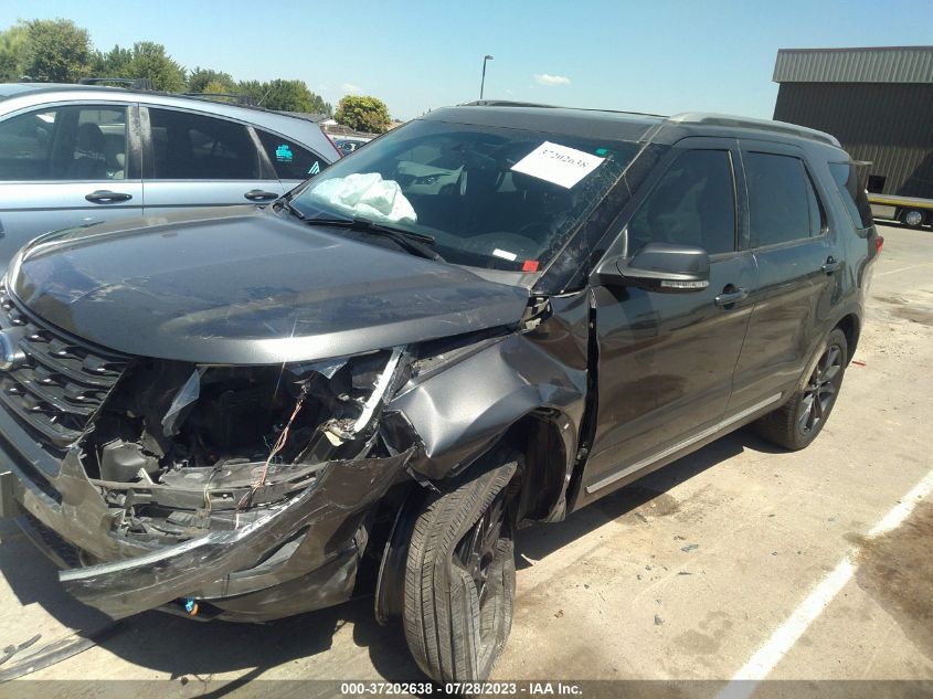 2017 FORD EXPLORER XLT - 1FM5K8DH5HGC54932
