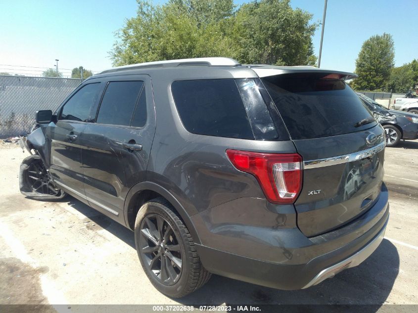 2017 FORD EXPLORER XLT - 1FM5K8DH5HGC54932