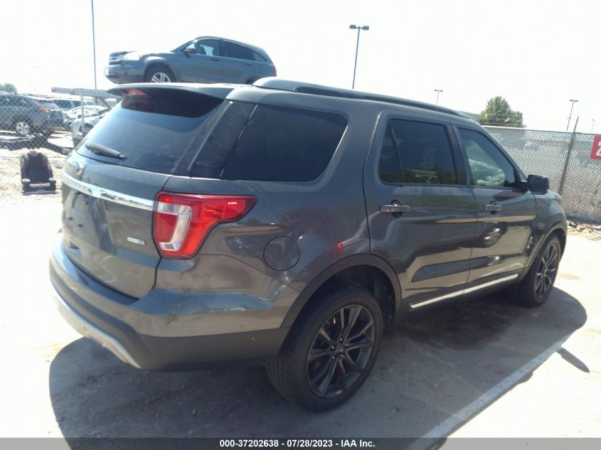 2017 FORD EXPLORER XLT - 1FM5K8DH5HGC54932