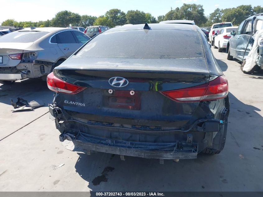 2018 HYUNDAI ELANTRA SEL/VALUE/LIMITED - 5NPD84LF7JH215509