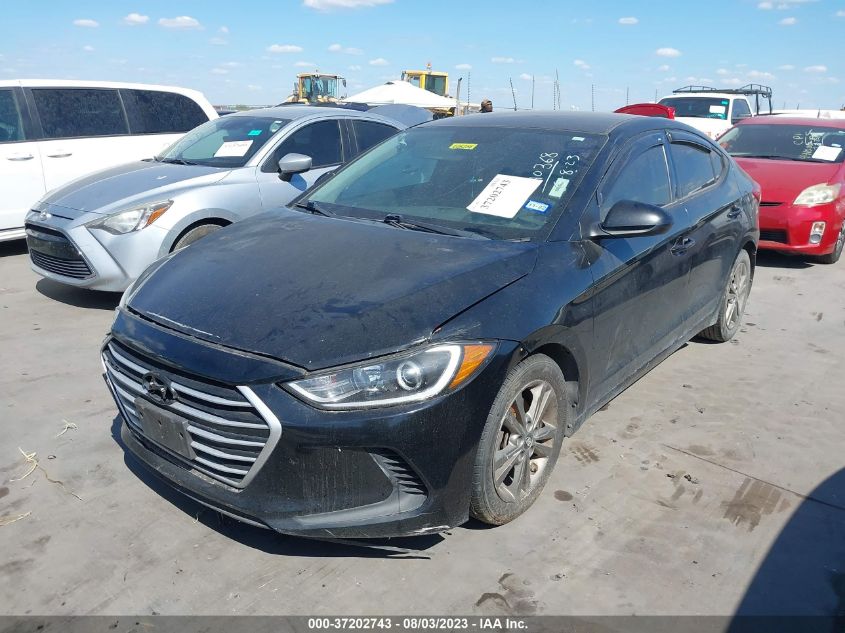 2018 HYUNDAI ELANTRA SEL/VALUE/LIMITED - 5NPD84LF7JH215509