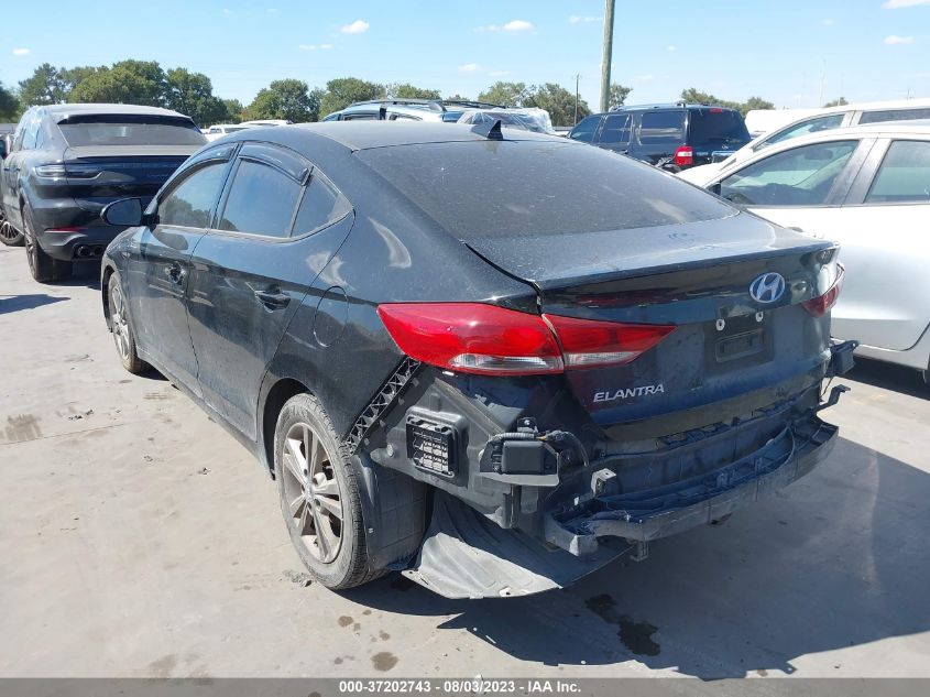 2018 HYUNDAI ELANTRA SEL/VALUE/LIMITED - 5NPD84LF7JH215509
