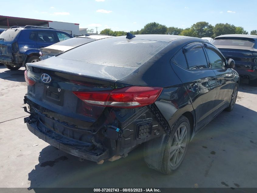 2018 HYUNDAI ELANTRA SEL/VALUE/LIMITED - 5NPD84LF7JH215509