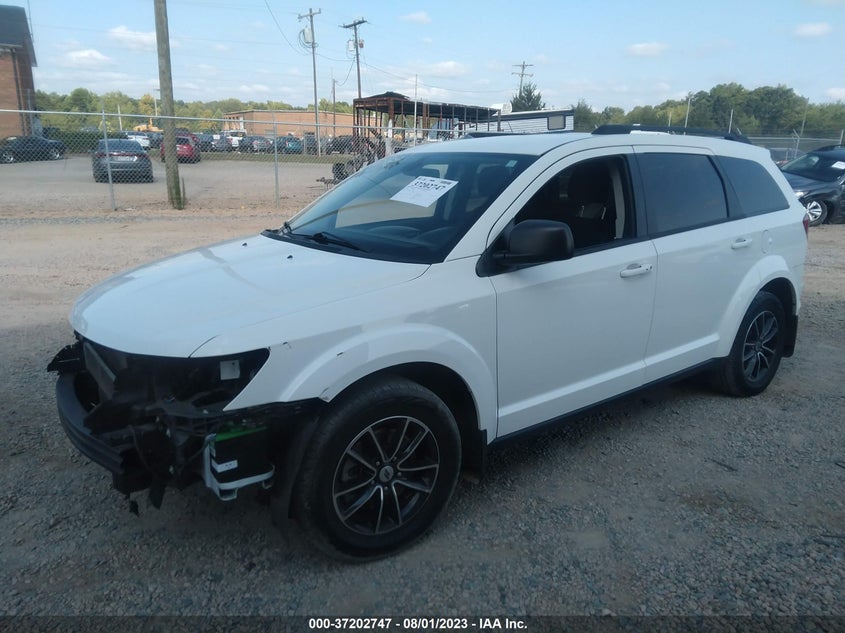 VIN 3C4PDCAB8JT519306 2018 DODGE JOURNEY SE
