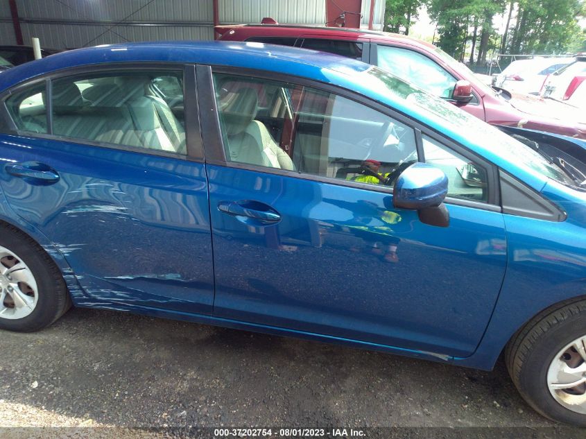 2015 HONDA CIVIC SEDAN LX - 19XFB2F53FE251260