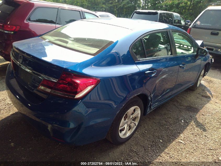 2015 HONDA CIVIC SEDAN LX - 19XFB2F53FE251260